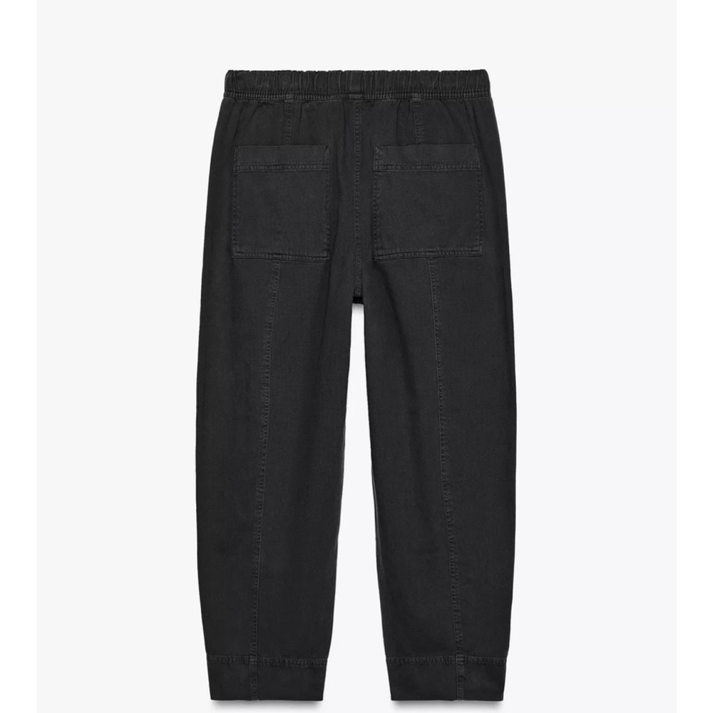 Zara Gray Chinos Tailored High-Waisted pants. Used - Picture 6 of 12